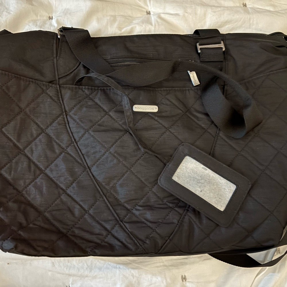 baggallini quilted work tote